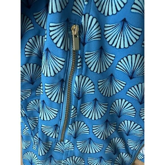 NWT Sigrid Olsen Golf Tennis Sleeveless Top Size Small Turquoise Coastal Preppy - Picture 5 of 7